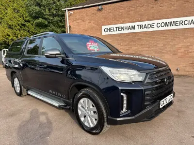 Used SsangYong Musso 181 HP (133 kW) 2022 Blue Pickup