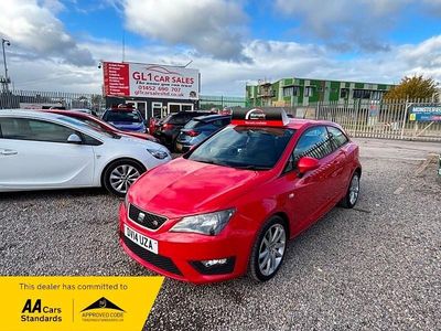 Begagnad Seat Ibiza FR 2014 Röd Halvkombi