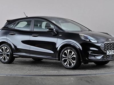 Black Used 2022 Ford Puma ST-Line Hatchback | £13,398 (Fair price)