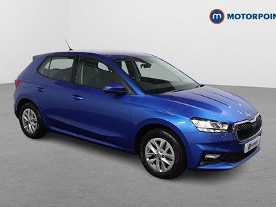 Blue Used 2022 Skoda Fabia Comfort Hatchback | £12,749 (Fair price)