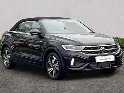 Begagnad VW T-Roc Cabriolet R-line 150 HK (110 kW) 2025 Svart Cab