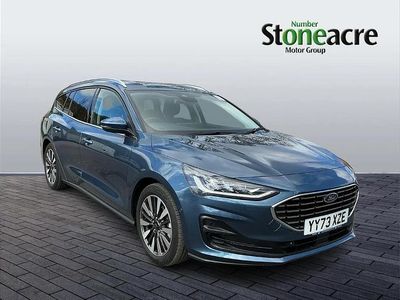 Used Ford Focus Titanium X 153 HP (112 kW) 2024 Blue Estate