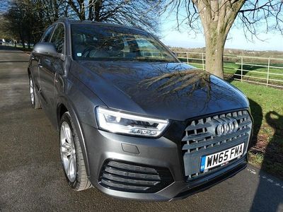 Daytona grey metallic Used 2015 Audi Q3 S-line plus SUV | £12,990 (Fair price)