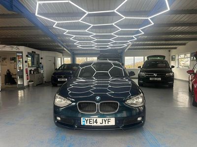 Used BMW 118 Sport Line 2014 Blue Hatchback