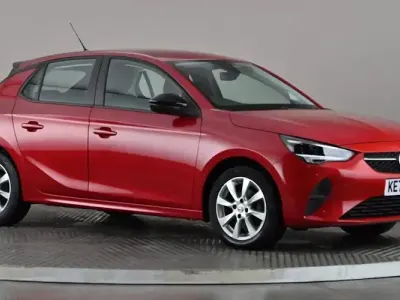 Used Vauxhall Corsa Design Edition 75 HP (55 kW) 2023 Red Hatchback