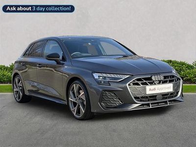 Used Audi A3 Black Edition 150 HP (110 kW) 2025 Grey Hatchback