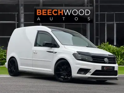 Used VW Caddy Highline 122 HP (89 kW) 2018 White MPV