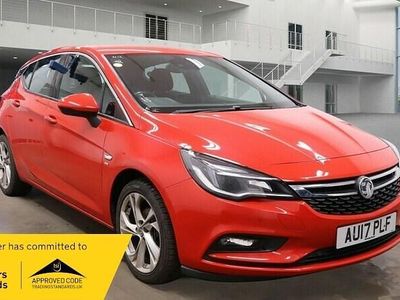 Used Vauxhall Astra SRi 150 HP (110 kW) 2017 Red Hatchback