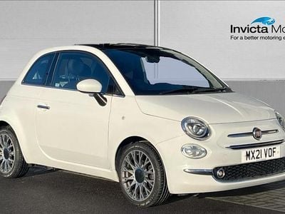 White Used 2021 Fiat 500 Star Hatchback | £8,295 (Good price)