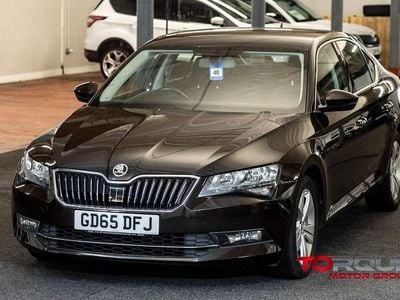 Used Skoda Superb SE 150 HP (110 kW) 2015 Brown Hatchback