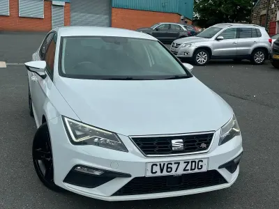 Used Seat Leon FR 150 HP (110 kW) 2017 White Hatchback