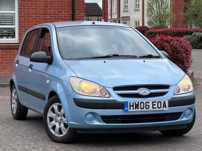 Used Hyundai Getz 97 HP (71 kW) 2006 Blue Hatchback