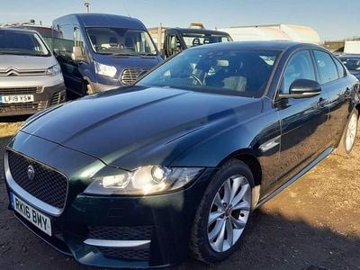 Green Used 2016 Jaguar XF R-Sport Sedan | £5,990 (Fair price)