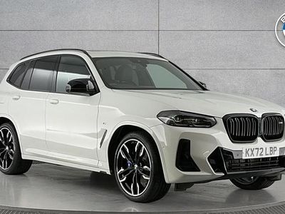 White Used 2022 BMW X3 M Sport SUV | £41,250 (Fair price)