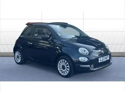 Used Fiat 500 Dolcevita 68 HP (50 kW) 2023 Black Cabriolet