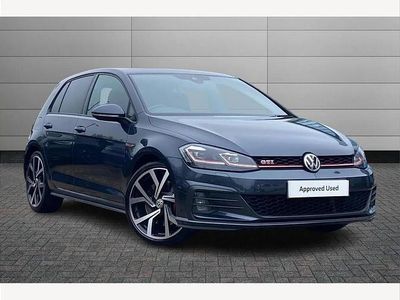 Used VW Golf VIII GTI 245 HP (180 kW) 2020 Blue Hatchback
