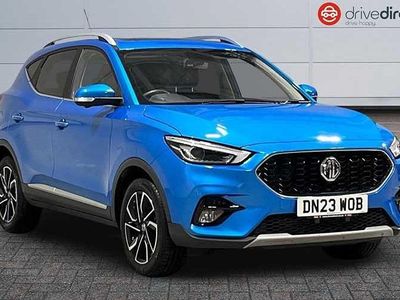 Used MG ZS Exclusive 111 HP (81 kW) 2023 Blue Hatchback
