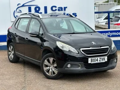 Used Peugeot 2008 Active 92 HP (67 kW) 2014 Black SUV