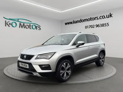 Usado Seat Ateca Ecomotive 115 HP (84 kW) 2019 Prateado SUV