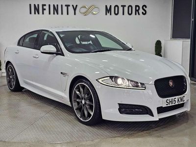 White Used 2015 Jaguar XF R-Sport Sedan | £9,000 (Fair price)