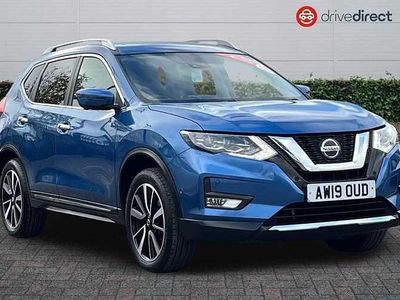Blue Used 2019 Nissan X-Trail Tekna SUV | £14,350 (Fair price)
