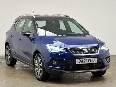 Begagnad Seat Arona XCELLENCE 110 HK (80 kW) 2021 Blå SUV