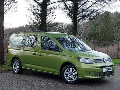 Green Used 2022 VW Caddy Maxi Life MPV | £22,498 (Fair price)
