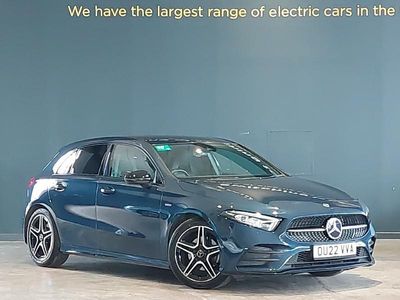Used Mercedes A200 Executive 163 HP (119 kW) 2022 Blue Hatchback