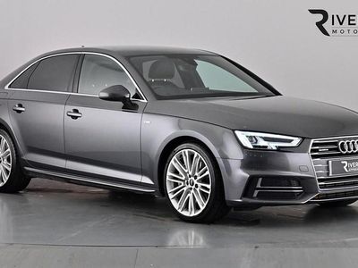 Grey Used 2016 Audi A4 S-Line Sedan | £14,790 (Fair price)