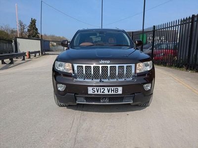 Used Jeep Grand Cherokee Overland 2012 Brown SUV