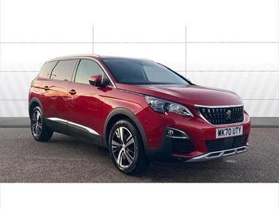 Red Used 2020 Peugeot 5008 Allure SUV | £17,065 (Fair price)
