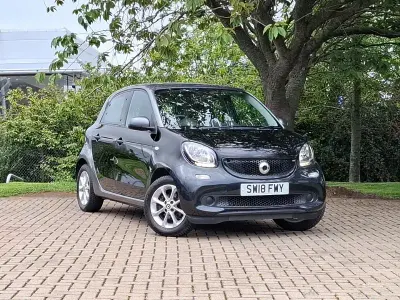 Used Smart ForFour Passion 52 kW (71 HP) 2018 Grey Hatchback