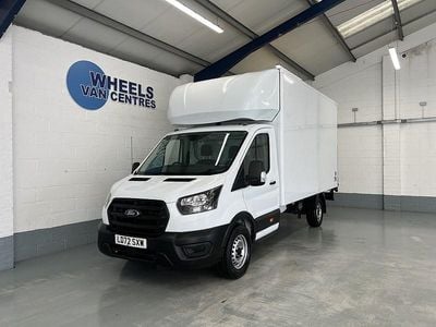 Used Ford Transit 130 HP (95 kW) 2022 White Cabriolet