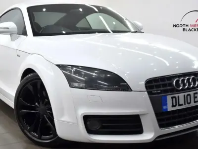 Used Audi TT S-Line 170 HP (125 kW) 2010 White Coupe