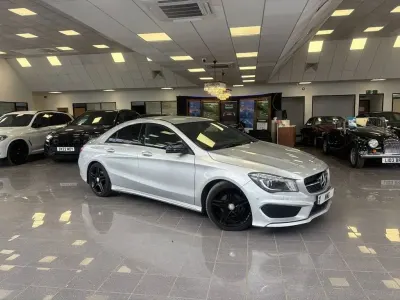 Usado Mercedes CLA180 AMG 122 HP (89 kW) 2014 Prateado Sedan