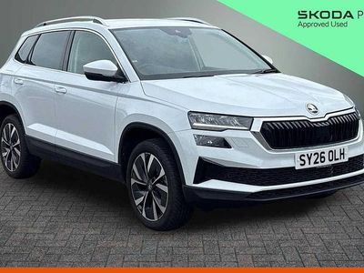 New Skoda Karoq SE L 150 HP (110 kW) 2026 Moon white metallic SUV