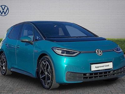 Used VW ID.3 Pro Performance 150 kW (204 HP) 2021 Turquoise Hatchback