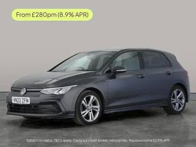 Second-hand VW Golf VIII R-line 150 CP (110 kW) 2022 Gri Hatchback