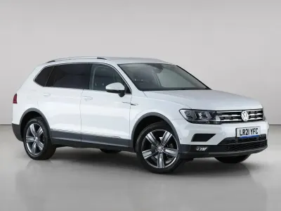 Used VW Tiguan Allspace Match 150 HP (110 kW) 2021 White SUV
