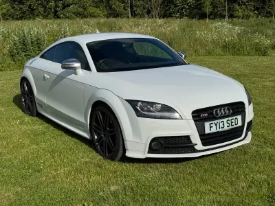 Used Audi TTS Black Edition 272 HP (200 kW) 2013 White Coupe