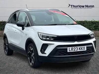 Used Vauxhall Crossland Ultimate 130 HP (95 kW) 2023 White SUV