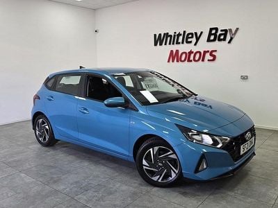 Used Hyundai i20 SE 100 HP (73 kW) 2021 Turquoise Hatchback