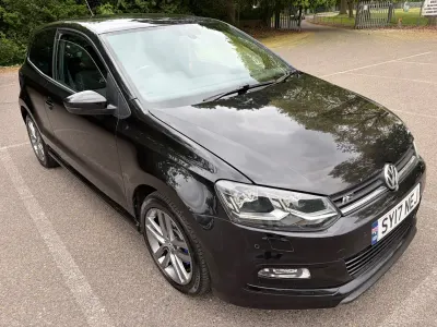 Używany VW Polo R-line 90 KM (66 kW) 2017 Czarny Hatchback