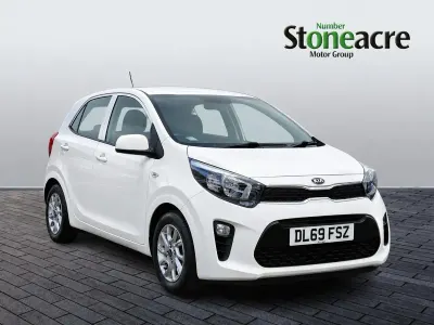 Used Kia Picanto 66 HP (48 kW) 2019 White Hatchback