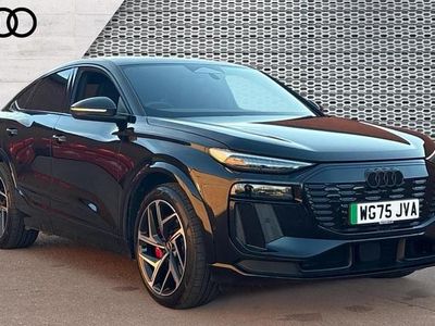 Black Used 2025 Audi Q6 Sportback e-tron Advanced SUV | £76,750