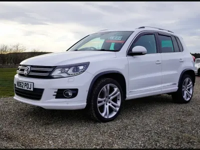 Used VW Tiguan R-line 170 HP (125 kW) 2012 White SUV