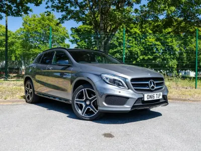 Used Mercedes GLA220 AMG line 177 HP (130 kW) 2016 Grey SUV