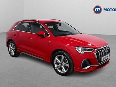 Begagnad Audi Q3 S-Line 150 HK (110 kW) 2022 Röd SUV