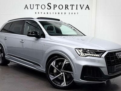 Used Audi Q7 Black Edition 381 HP (280 kW) 2021 Silver SUV