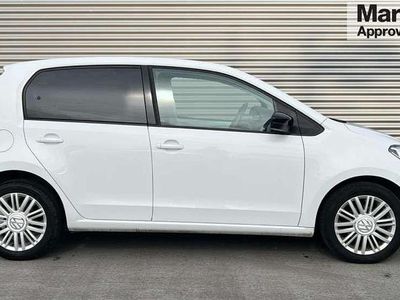 Used VW up! move up! 60 HP (44 kW) 2019 Pure white black Hatchback